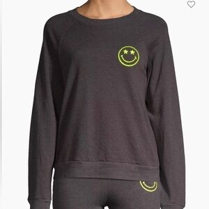 Monroe women’s smiley face top. Worn once, too small for me